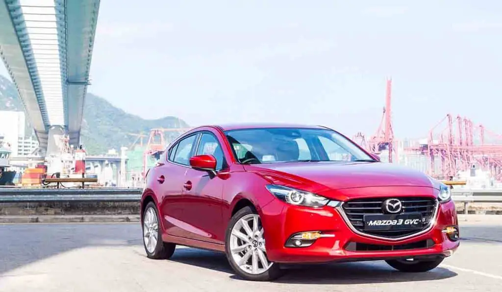 mazda 3 small sedan first car