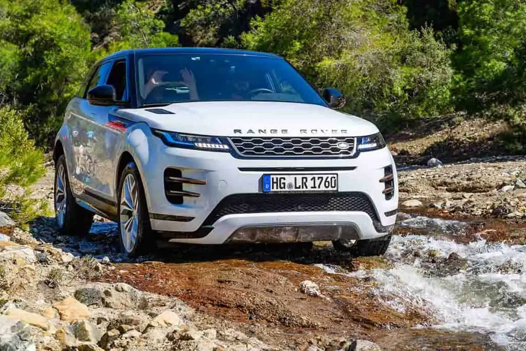 range rover evoque for new female drivers