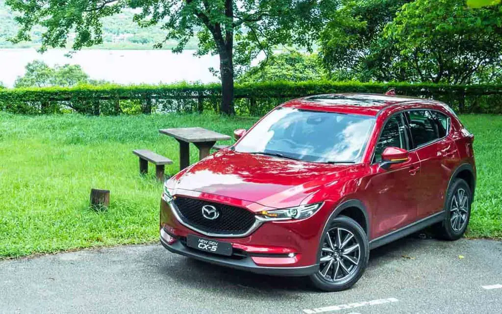 mazda cx-5 for family of four