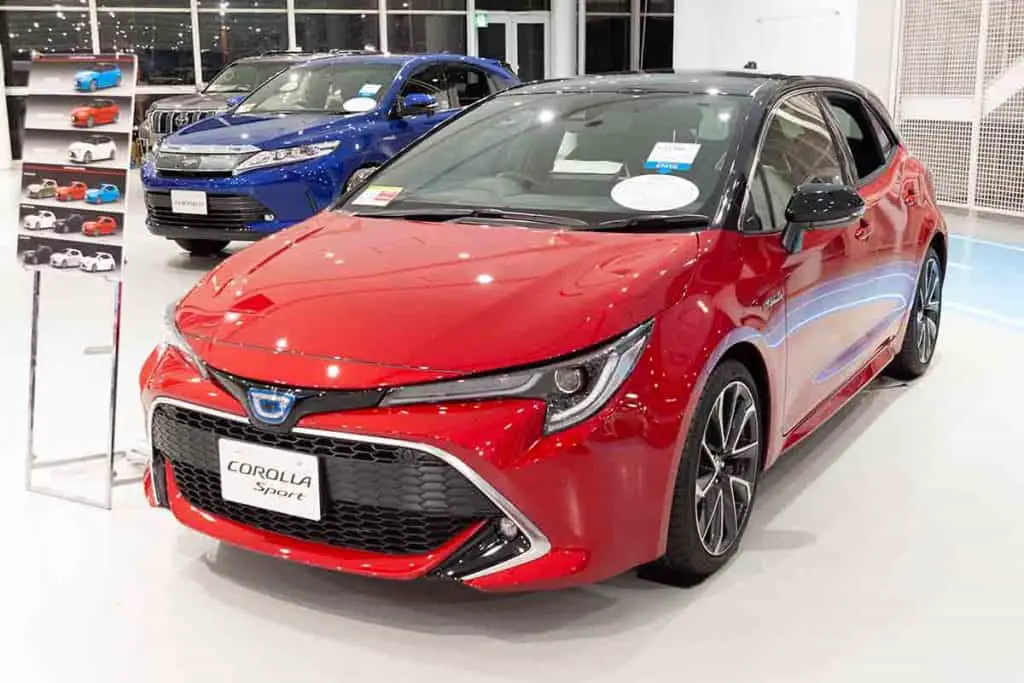 toyota corolla hybrid first car